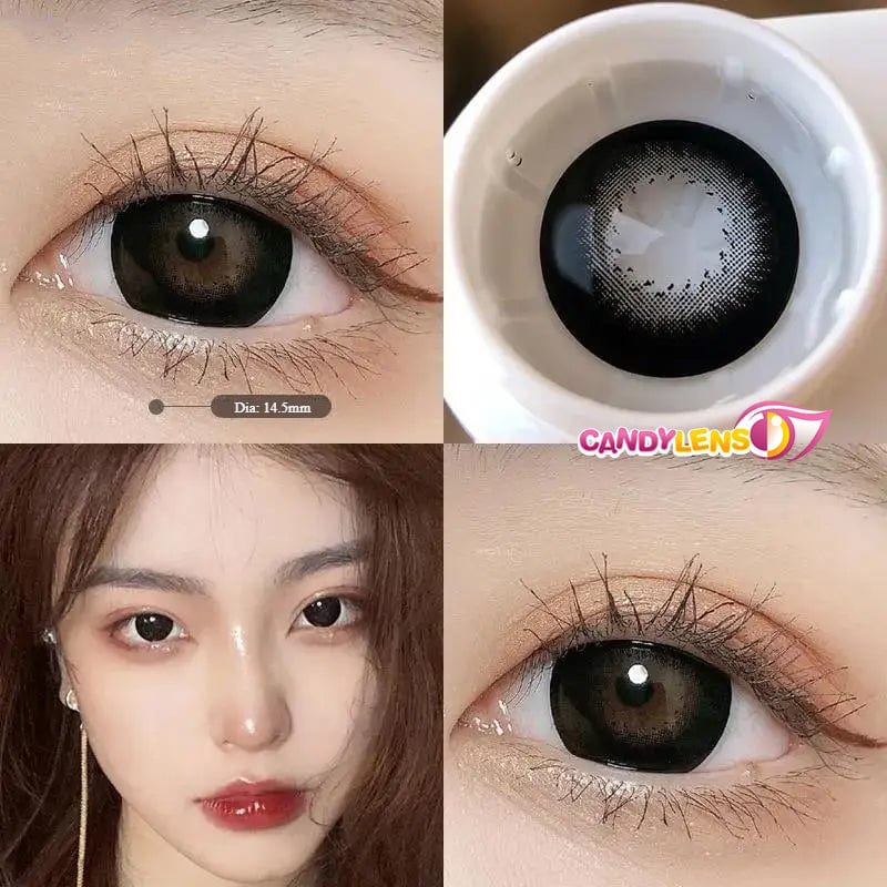 Black Creepy Doll Contact Lenses