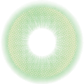 kazzue jellybean lime green colored contact lens