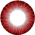 kazzue real fairy red colored contact lens