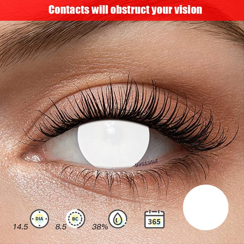 black contacts lenses