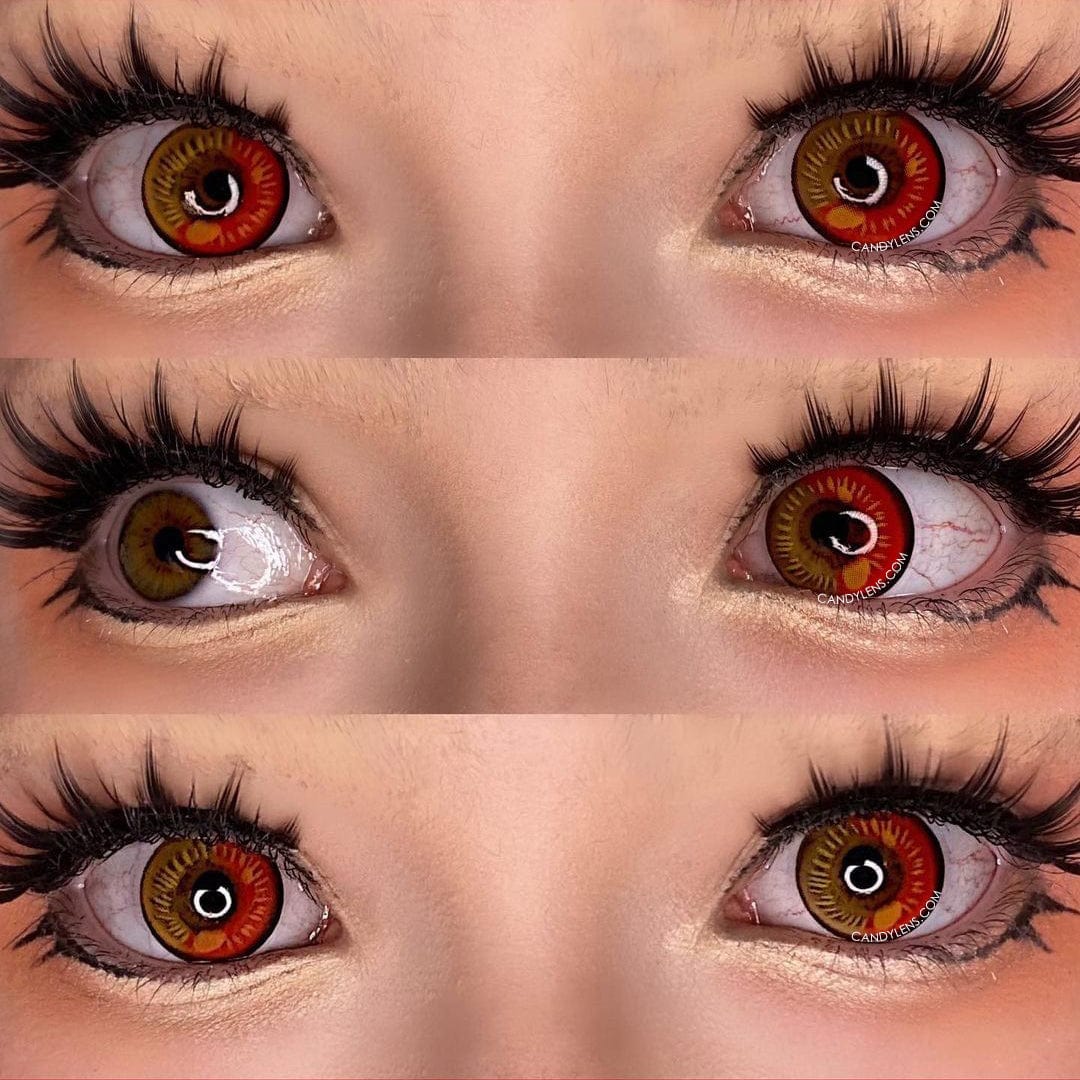EYESHARE Anime Color Contact Lenses NEBULA-RED Halloween Cosplay Lens –  eyesharelens