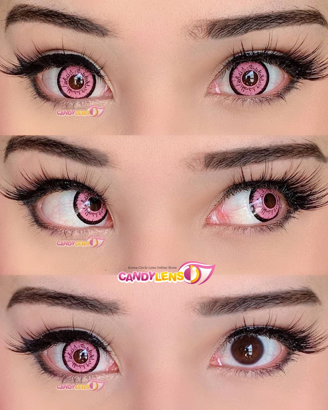 Dolly Eye Pink Color Circle Lens – Candylens
