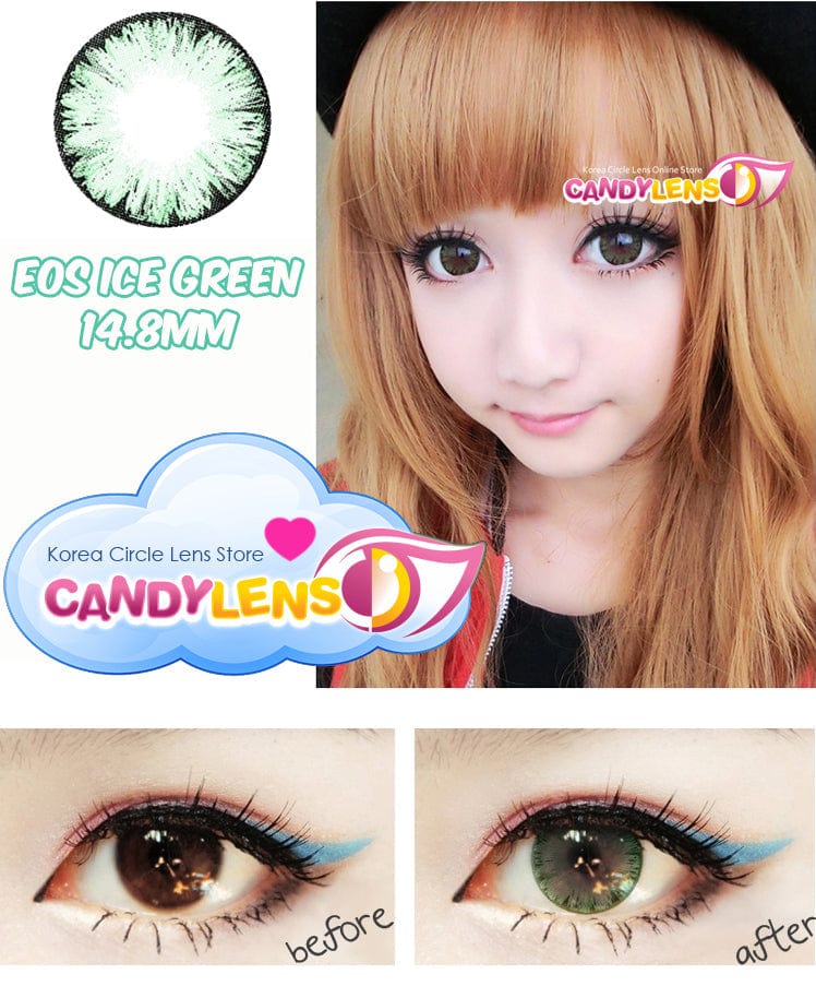 EOS Ice Green Color Contact Lens – Candylens