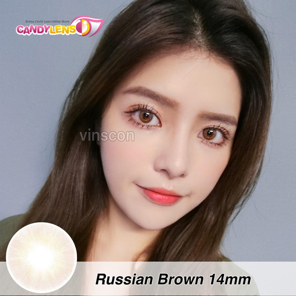 Russian Brown Color Contact Lens – Candylens