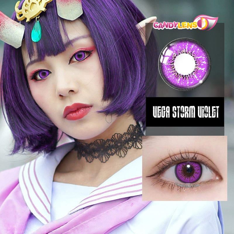 Sick Mary Vampire Red Cosplay Contacts, Candylens